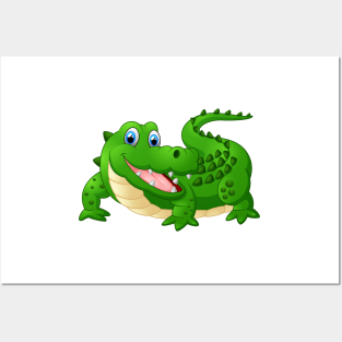 Crocodile Posters and Art